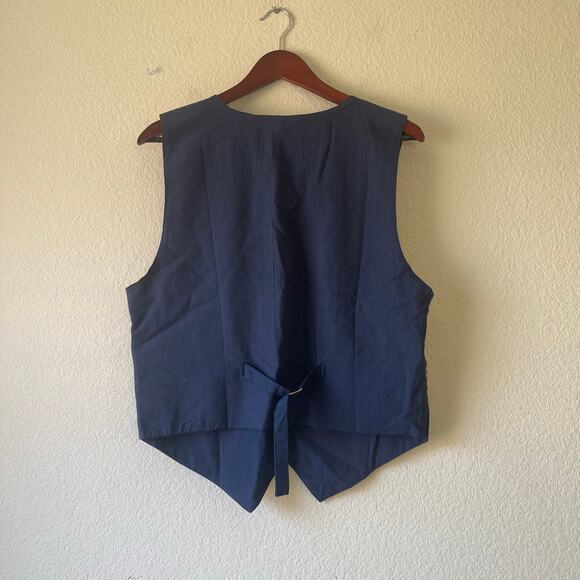 Vintage boho indie beaded embellished patchwork vest size medium - Picture 3 of 7